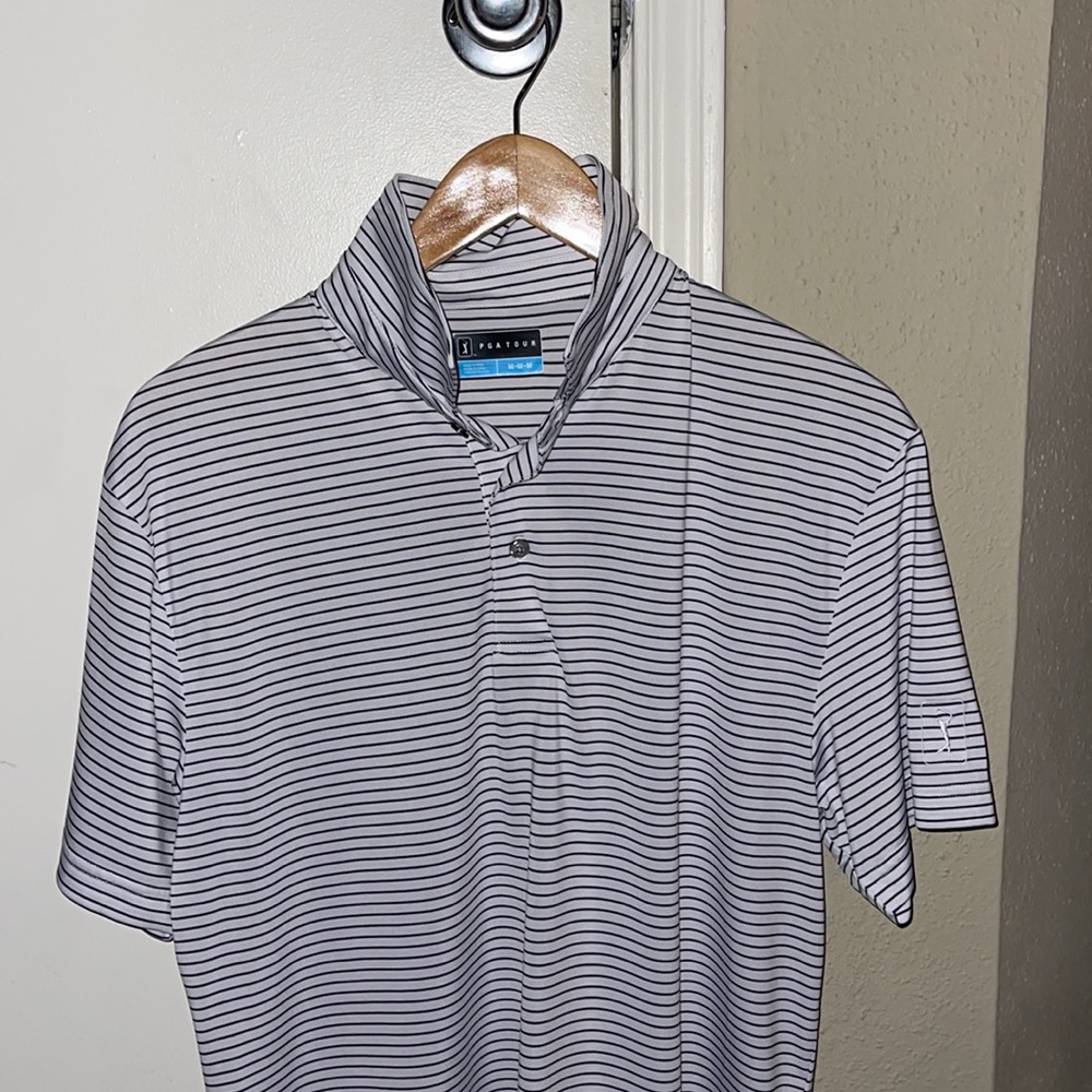 Mens Golf Shirt; PGA Tour